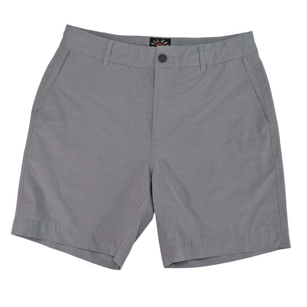 Faherty All Day Shorts 2.0 Mens 30 Gray 7in Hybrid Swim Stretch